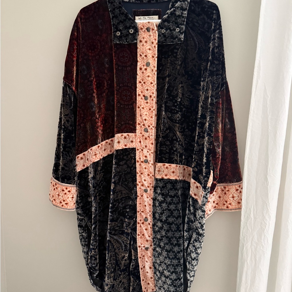 We The Free Velvet Patchwork Jacket - image 3